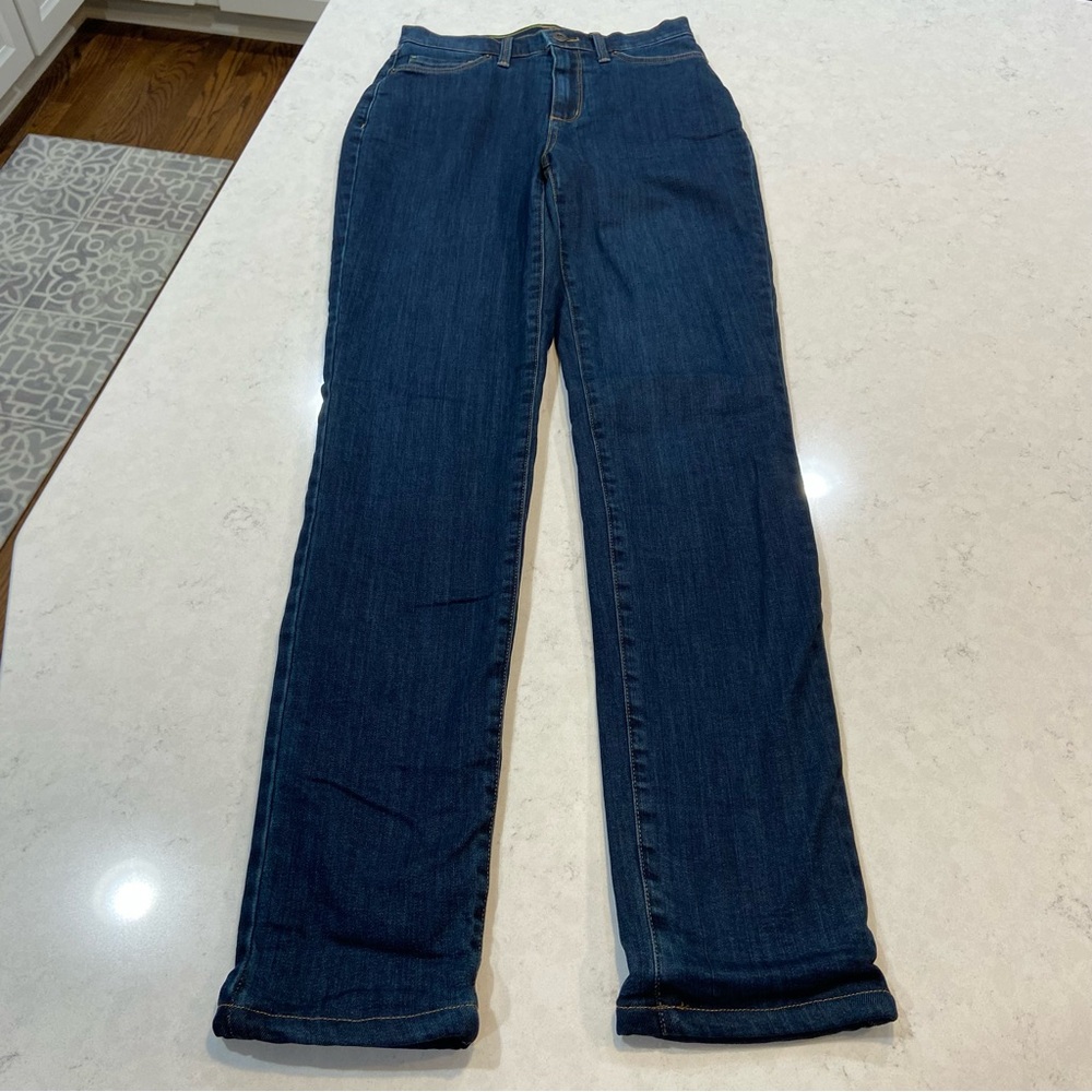 Eddie Bauer Fleece Lined Straight Leg Jeans